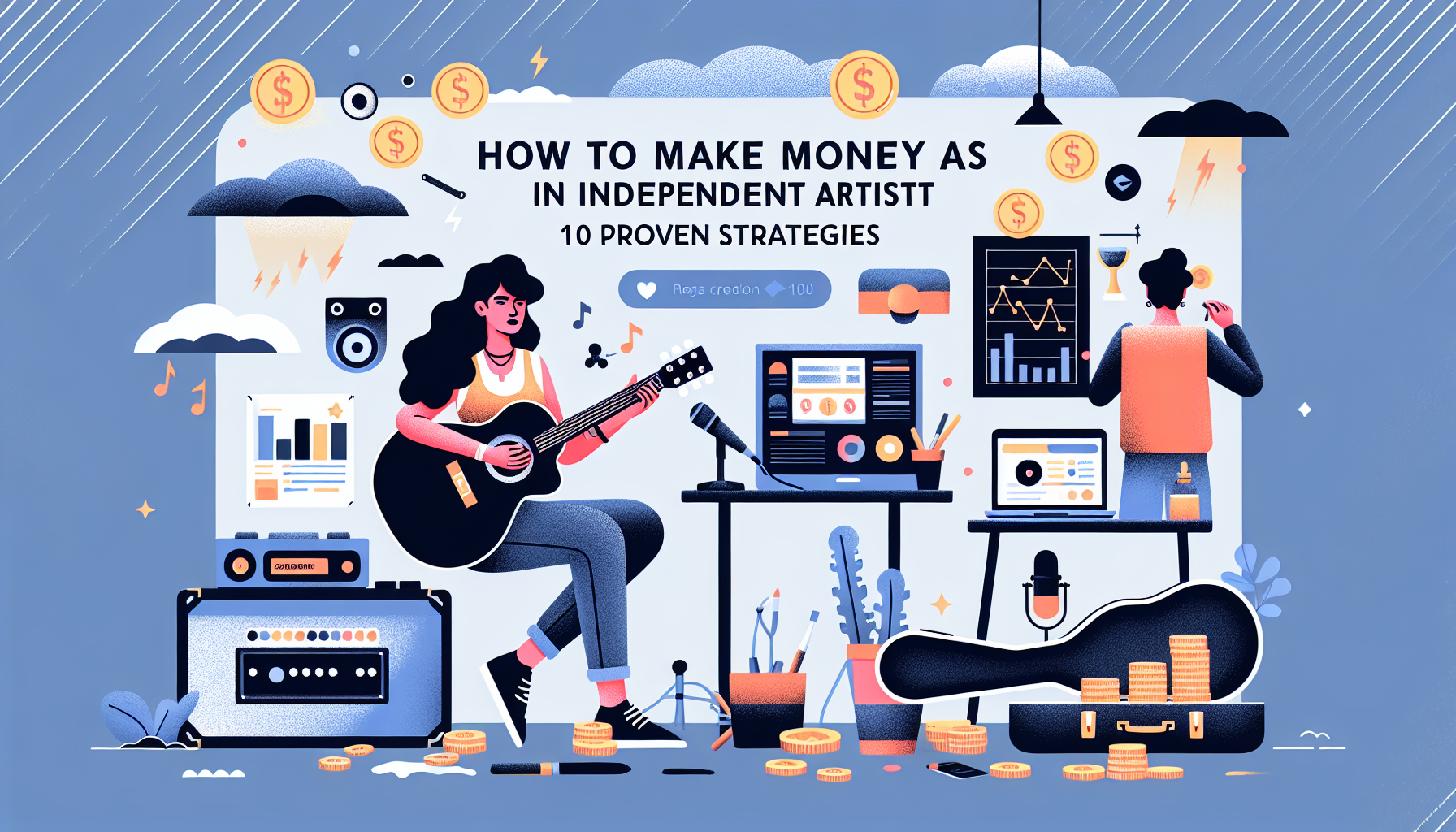 How to Make Money as an Independent Artist: 10 Proven Strategies