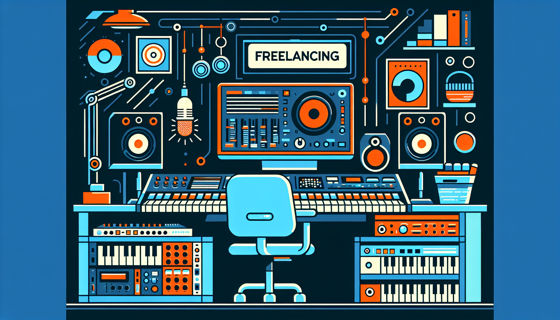 how to freelance as a music producer